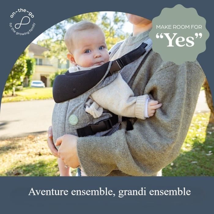 DREAMBABY Journey 3-in-1 Adjustable Baby Carrier - Up to 15 kg