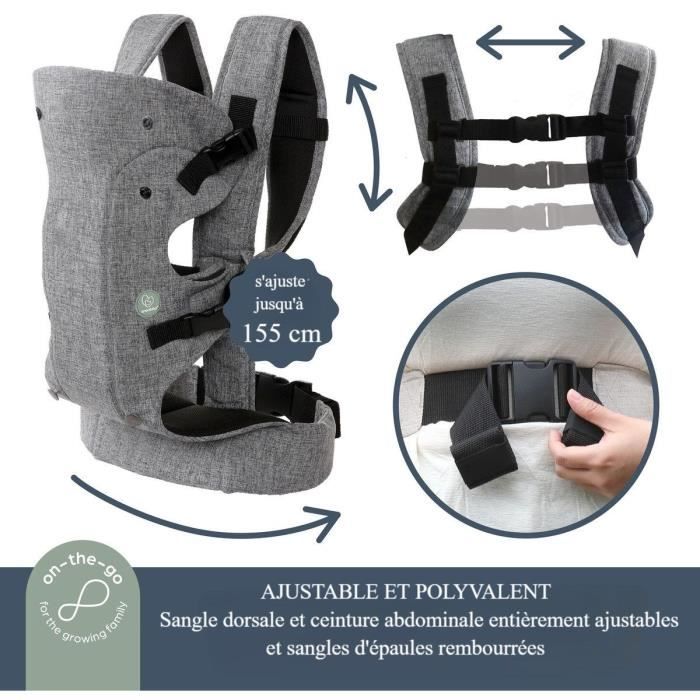DREAMBABY Journey 3-in-1 Adjustable Baby Carrier - Up to 15 kg