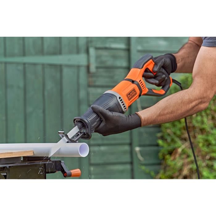 BLACK+DECKER Cordless Power Saw - BES301K-QS - 750W - Variable Speed