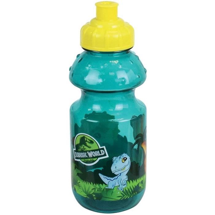 JURASSIC WORLD Children's Tableware Set - Cup, Bowl, Plate, Cutlery, Water Bottle, Lunchbox