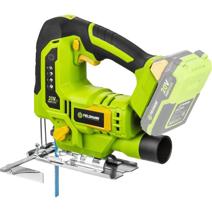 FIELDMANN Cordless Jigsaw - 20V - 4 Cutting Angles