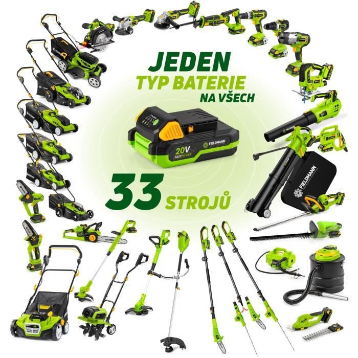 FIELDMANN Cordless Impact Drill - 20V - 35 Nm - Ergonomic and Lightweight