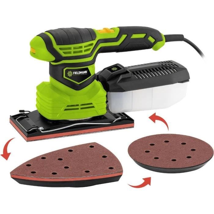 FIELDMANN Sheet Sander - FDB 200221-E - 220W - Variable Speed - Removable Dust Container