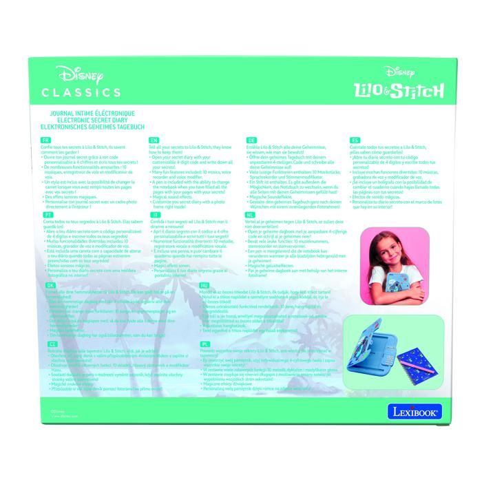 Stitch - Electronic Diary with Vault - Password Protected