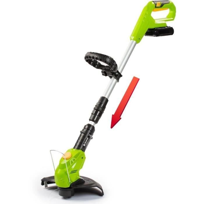 FIELDMANN FZS 1005-A Cordless Grass Trimmer - 18V - 260 mm Cutting Width - 35 Minutes Runtime