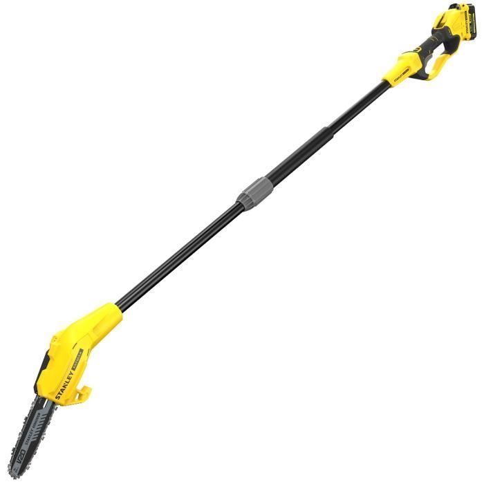 Stanley Fatmax Cordless Pole Pruner - 18V - 20 cm Chain - Up to 4.5 m - SFMCPS620M1-QW