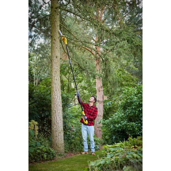 Stanley Fatmax Cordless Pole Pruner - 18V - 20 cm Chain - Up to 4.5 m - SFMCPS620M1-QW