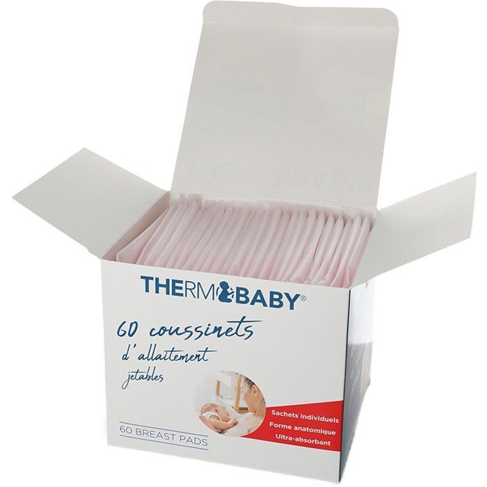 Boîte de 60 coussinets d'allaitement jetables - THERMOBABY