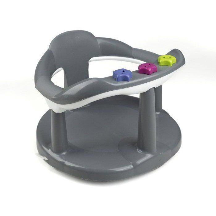 THERMOBABY AQUABABY Bath Ring - Taupe Grey - 3 Educational Toys