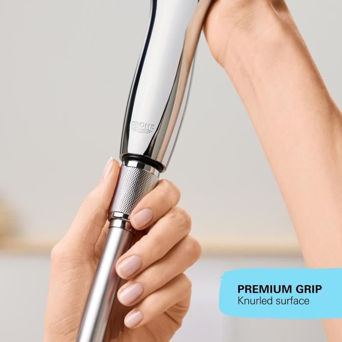 GROHE Flexible Shower Head - 1.5 m - Chrome - VitalioFlex Trend