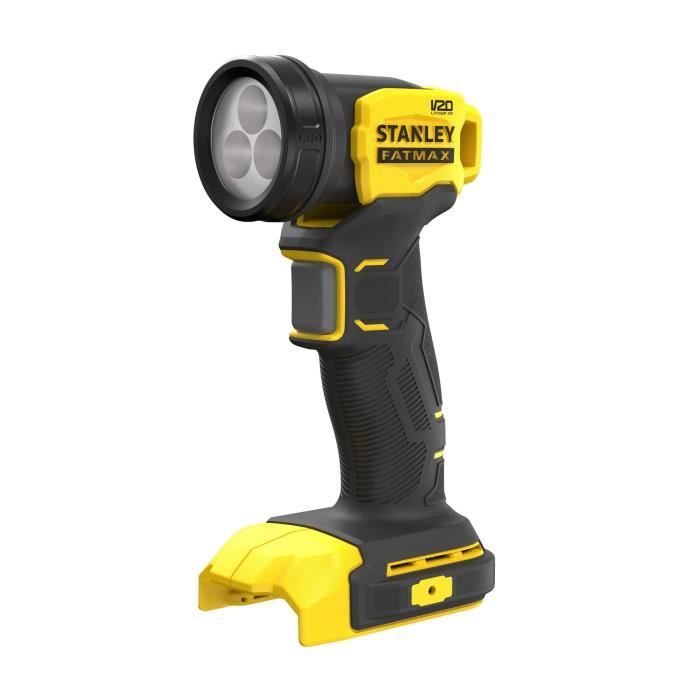 STANLEY FATMAX Flashlight - 18V - SFMCL020B-XJ - 3 LEDs - 140 Lumens - Swivel Head - Battery Not Included