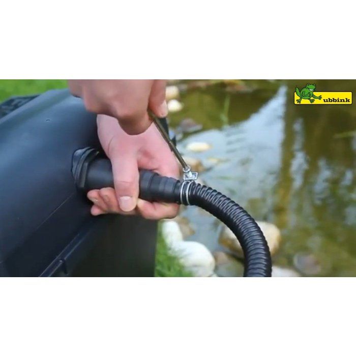UBBINK Spiral Hose - Ø25 mm - 10 m Length - UV Resistant - Pressure 1 bar