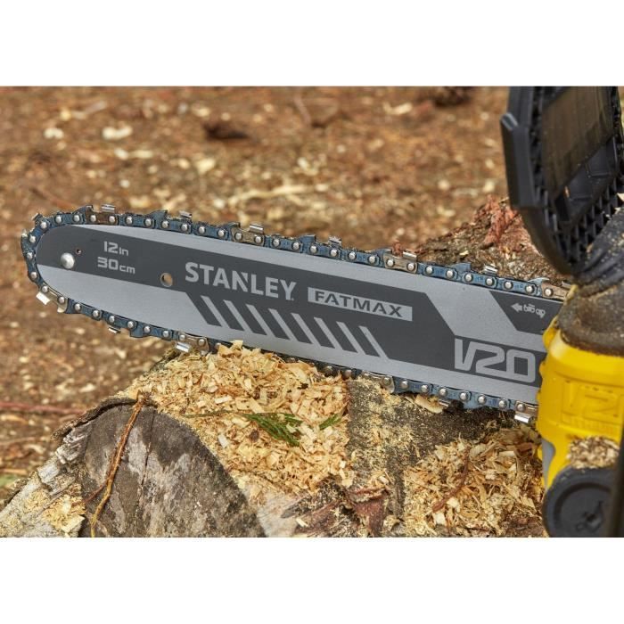 Stanley Fatmax Cordless Electric Chainsaw SFMCCS630B-XJ - 18V - 30 cm