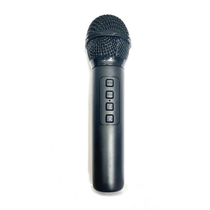 INOVALLEY Light-Up Karaoke Speaker - KA123-XXL - 900W - Bluetooth V5.0 - Black