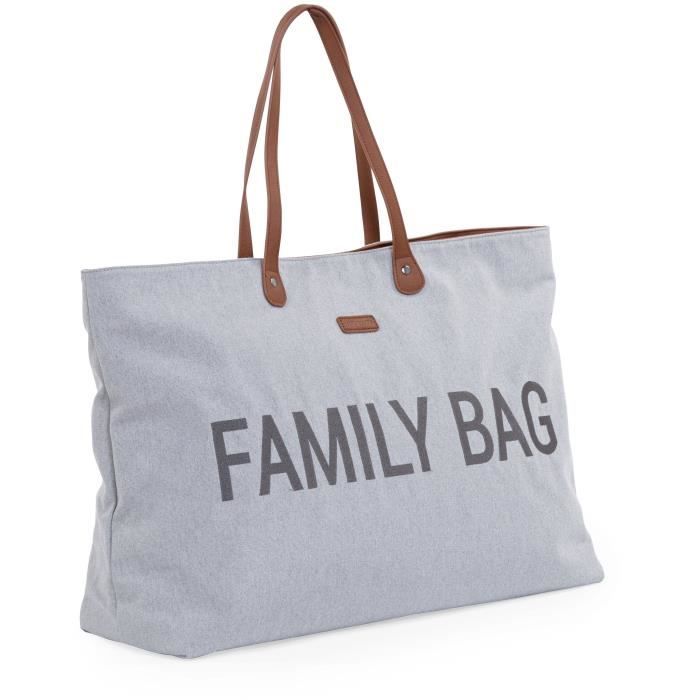 CHILDHOME Family Bag - Canvas - Grey