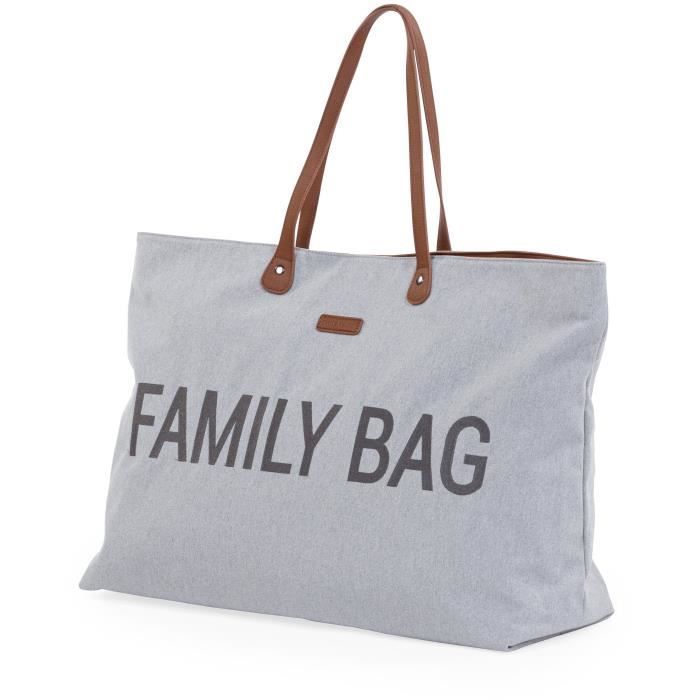 CHILDHOME Family Bag - Canvas - Grey