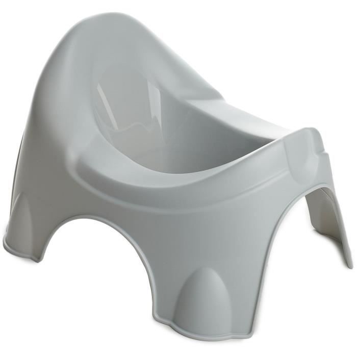 Potty - THERMOBABY - INITIO - Charming Grey - Without bowl, ergonomic and comfortable