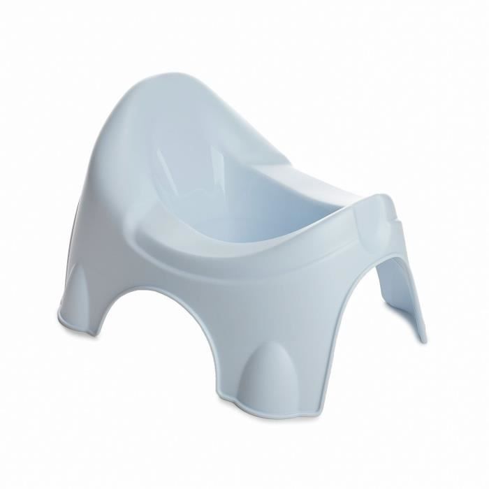Potty - THERMOBABY - INITIO - Blue Flower - Without a bowl, ergonomic and comfortable