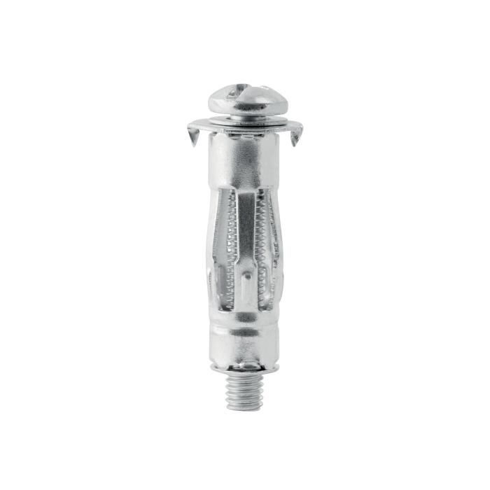RAPID Expansion Anchors - Metal for Plasterboard 6-16 mm - Pack of 10 - Max Load 40 kg - (5001549)