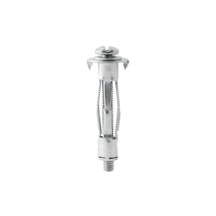 RAPID Expansion Anchors - Metal for Plasterboard Partitions 3-13 mm - Pack of 10 - Max Load 25 kg - (5001546)