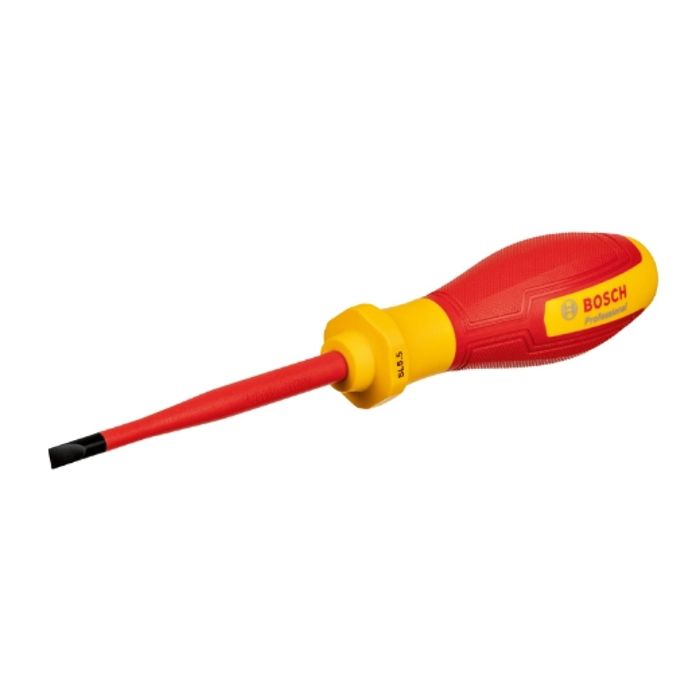 Bosch Professional VDE Flat Screwdriver - 5.5x100 mm - Insulated up to 1000 V