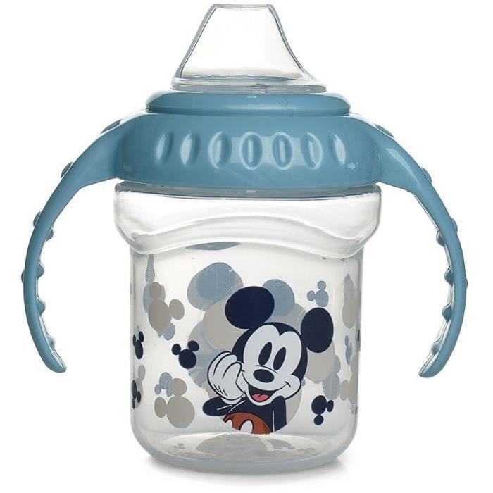 THERMOBABY Sippy Cup - 250 ml - Silicone Spout - Leak-Proof - Mickey Mouse