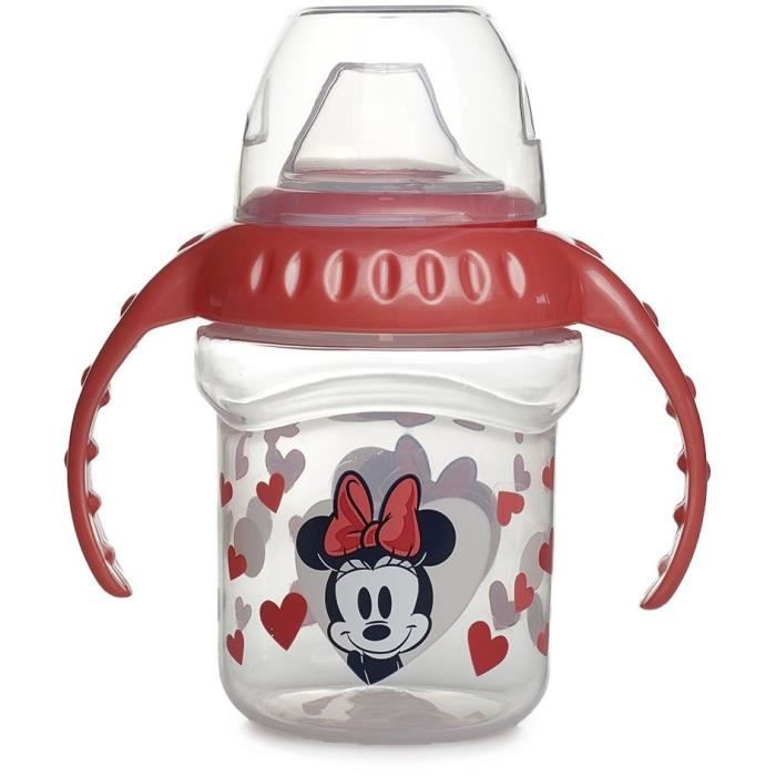 THERMOBABY Sippy Cup - 250 ml - Silicone Spout - Leak-Proof - Minnie Mouse