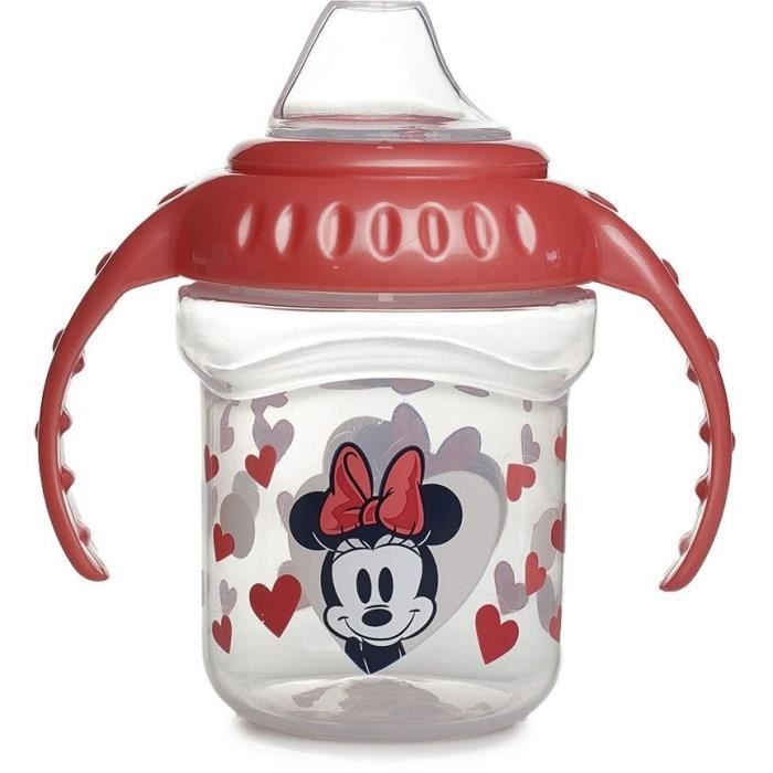 THERMOBABY Sippy Cup - 250 ml - Silicone Spout - Leak-Proof - Minnie Mouse