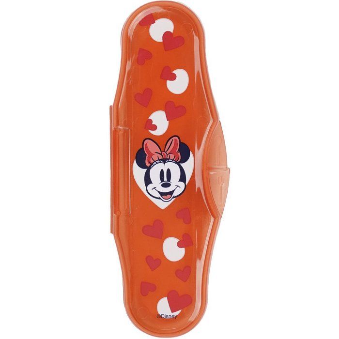 DISNEY Baby Minnie Spoon Set - 2 pcs - With Carrying Case