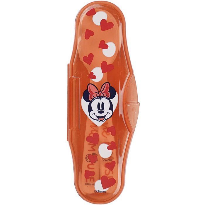 DISNEY Baby Minnie Spoon Set - 2 pcs - With Carrying Case