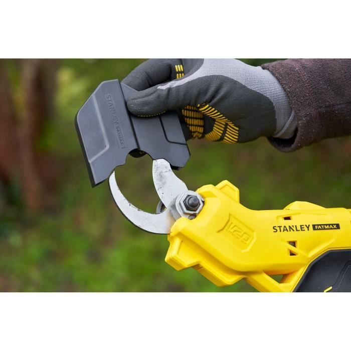 Cordless electric pruner + 4Ah battery + charger - Stanley Fatmax - SFMCPP32M1-QW - 18V - 32 mm cutting capacity