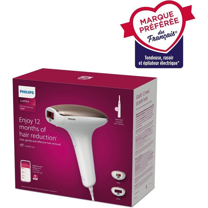 PHILIPS BRI921/00 - Intense Pulsed Light (IPL) Hair Removal Device - Lumea Advanced