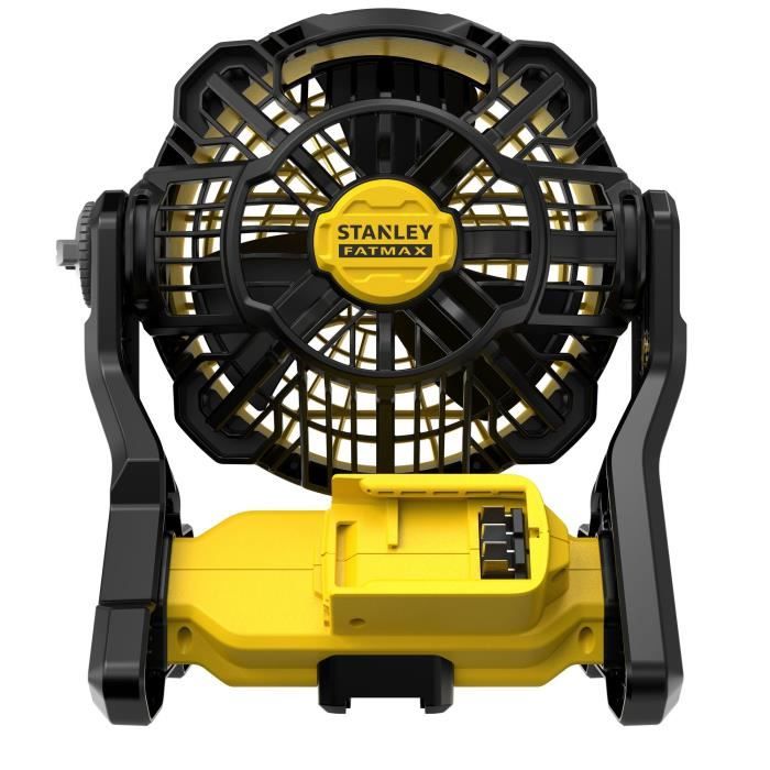 Cordless fan - Stanley Fatmax - SFMCE001B-XJ - 3 speeds - 8-hour battery life - Battery not included
