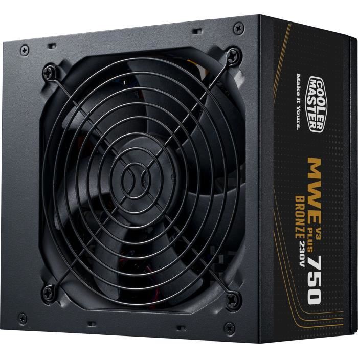 COOLER MASTER - Power Supply - MWE 750W V3 ATX 3.1 - 750 W - 80 PLUS Bronze