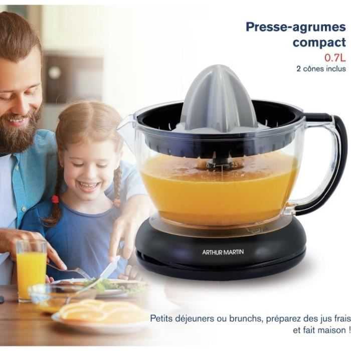 ARTHUR MARTIN Electric Citrus Juicer - AMPA07 - 700 ml - 40W