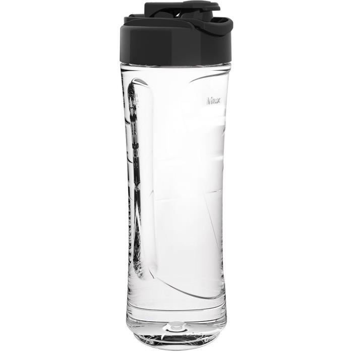JOCCA Blender - 350 W - 1 L Glass Bowl - 600 ml Bottle - Black
