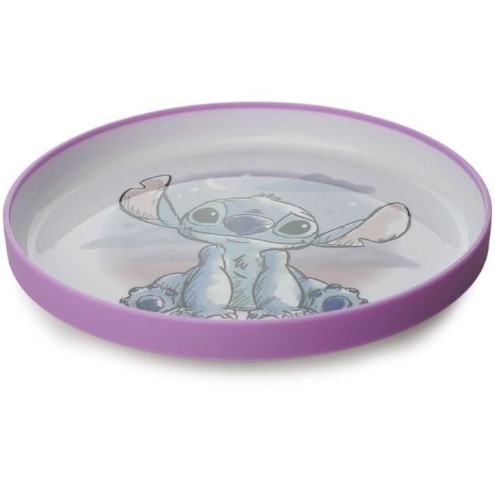 Disney Lilo & Stitch 3-Piece Meal Set - Cup, Bowl, Non-Slip Plate