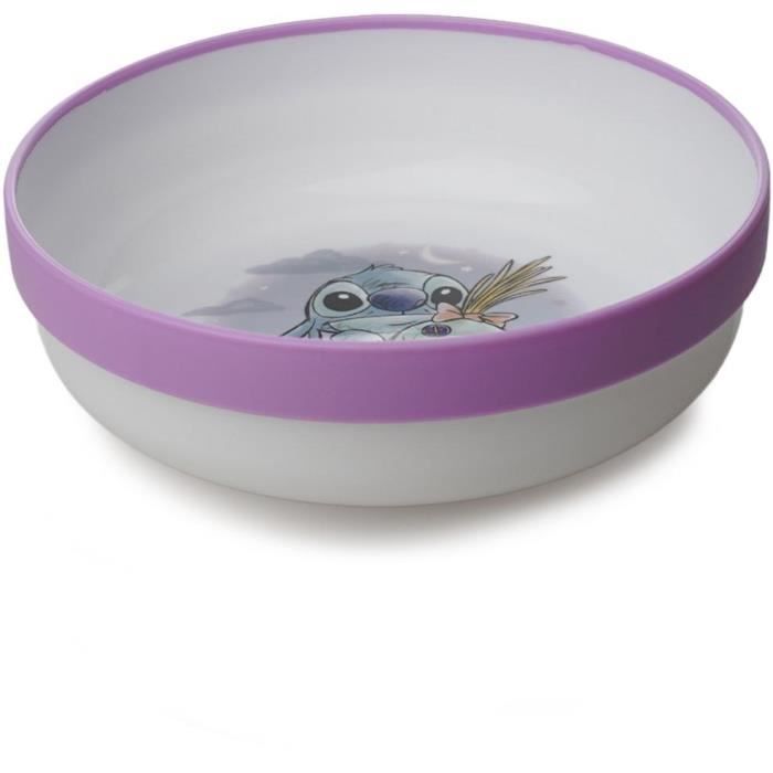 Disney Lilo & Stitch 3-Piece Meal Set - Cup, Bowl, Non-Slip Plate