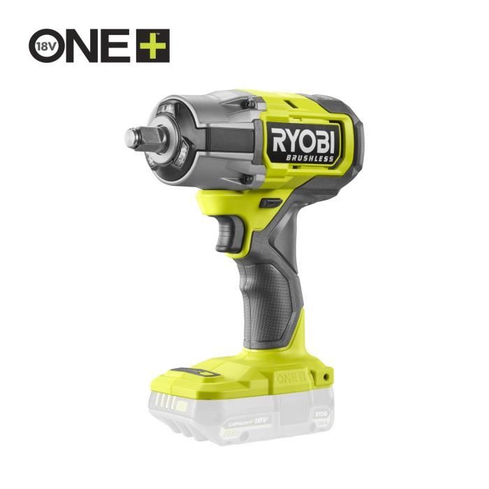 RYOBI Impact Wrench - Brushless - 18V - 200/ 350/ 700 Nm - 900 Nm Loosening - 1/2" Square Drive