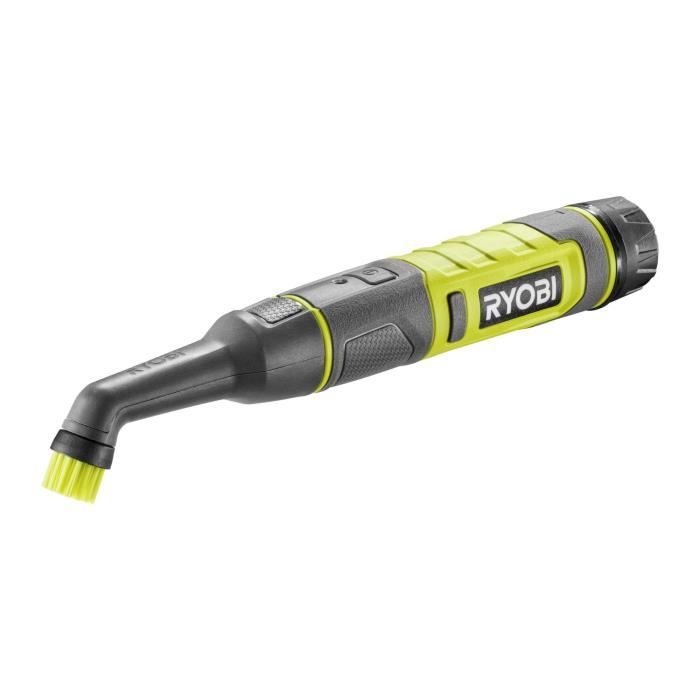 RYOBI - Detail Brush - 4V - 20 mm Diameter - 200 RPM - Includes 4 Brushes IPX7