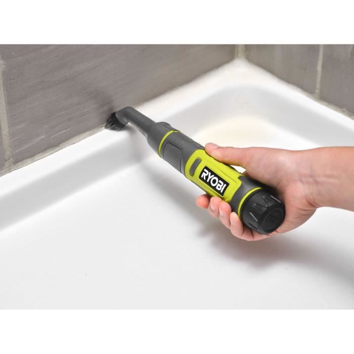 RYOBI - Detail Brush - 4V - 20 mm Diameter - 200 RPM - Includes 4 Brushes IPX7