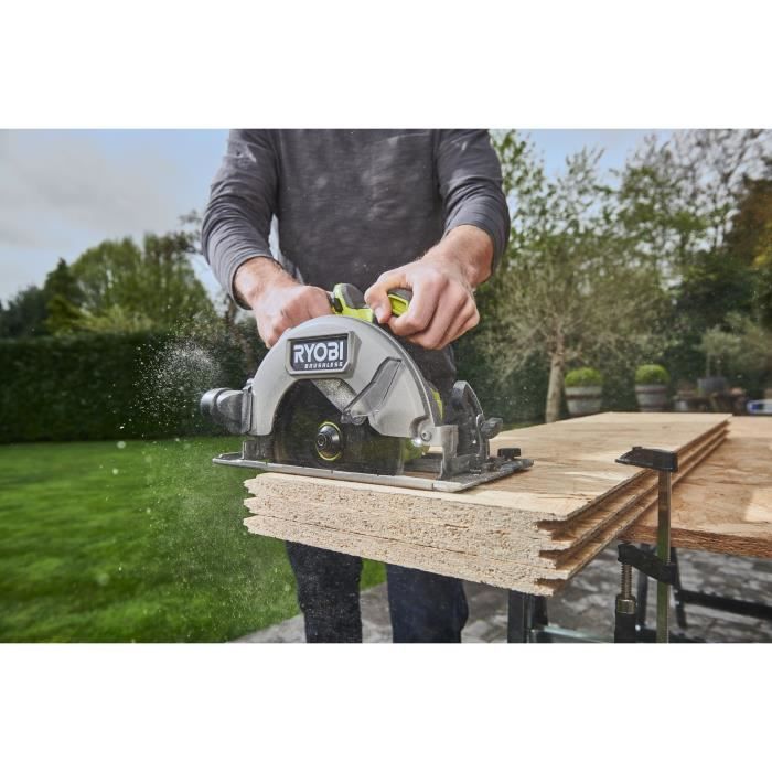 RYOBI Brushless Circular Saw 18V - 184 mm Diameter 24-tooth
