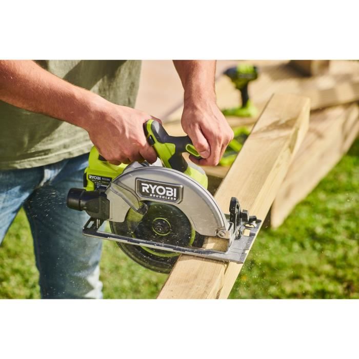 RYOBI Brushless Circular Saw 18V - 184 mm Diameter 24-tooth