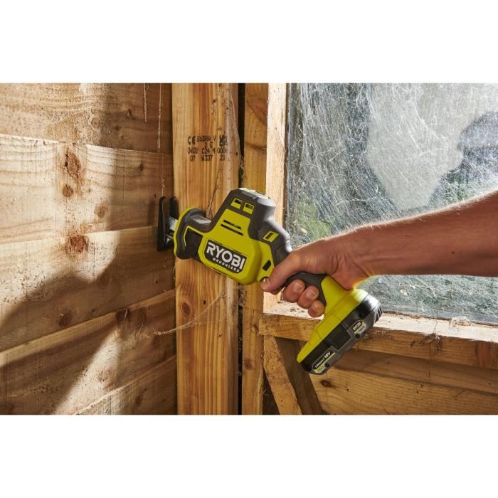 RYOBI Brushless One-Hand Reciprocating Saw 18V