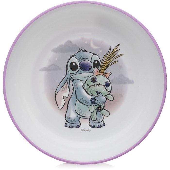 LILO STITCH Non-Slip Bowl - Microwave Safe - BPA-Free - For Babies 10 Months+