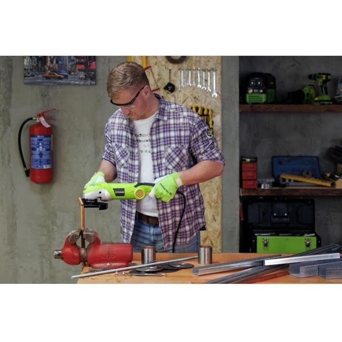 FIELDMANN Angle Grinder - FDB 201401-E - 1400 W - 150 mm - Adjustable Speed up to 8600 rpm