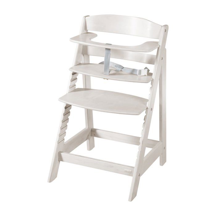 ROBA Convertible High Chair - SIT UP FLEX - Light Gray - From 6 Months to 70 kg