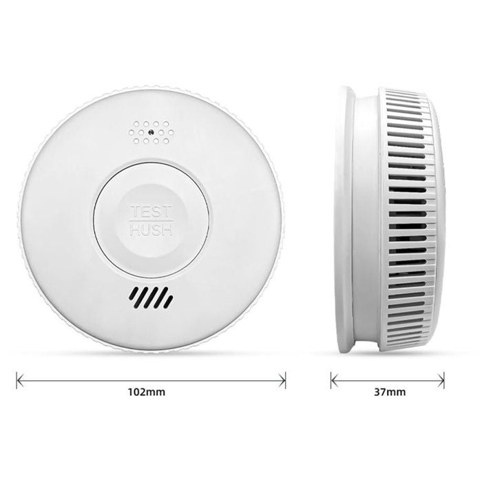 KYF Smoke Detector - CE - 3-Year Replaceable Battery