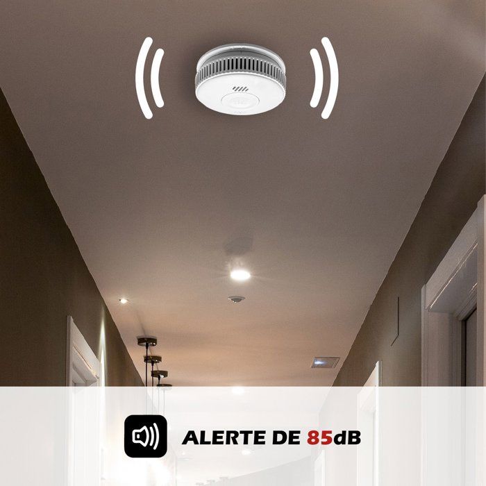 KYF Smoke Detector - CE - 3-Year Replaceable Battery