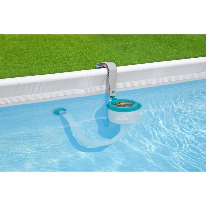 Bestway surface skimmer for above-ground pools - with attachment for in-ground pools